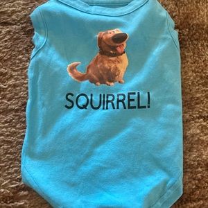 Disney dog shirt squirrel